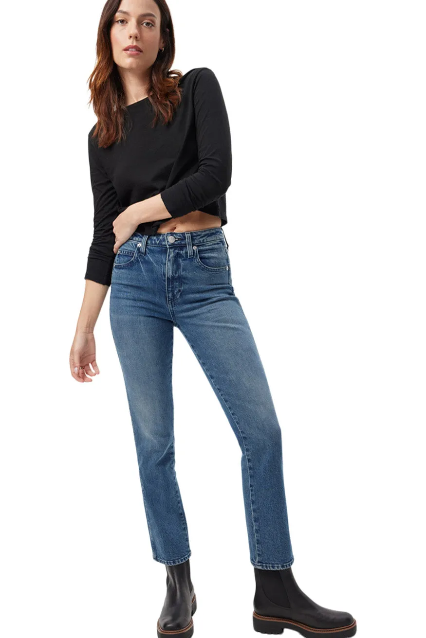 AMO Denim Chloe Crop in True Love