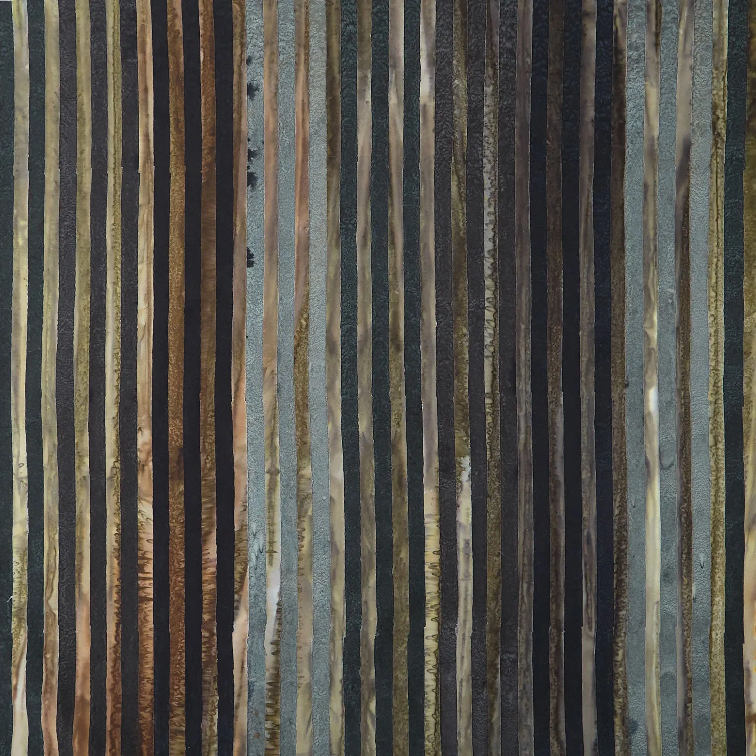 Artisan Batiks - World of Stripes Slate Yardage