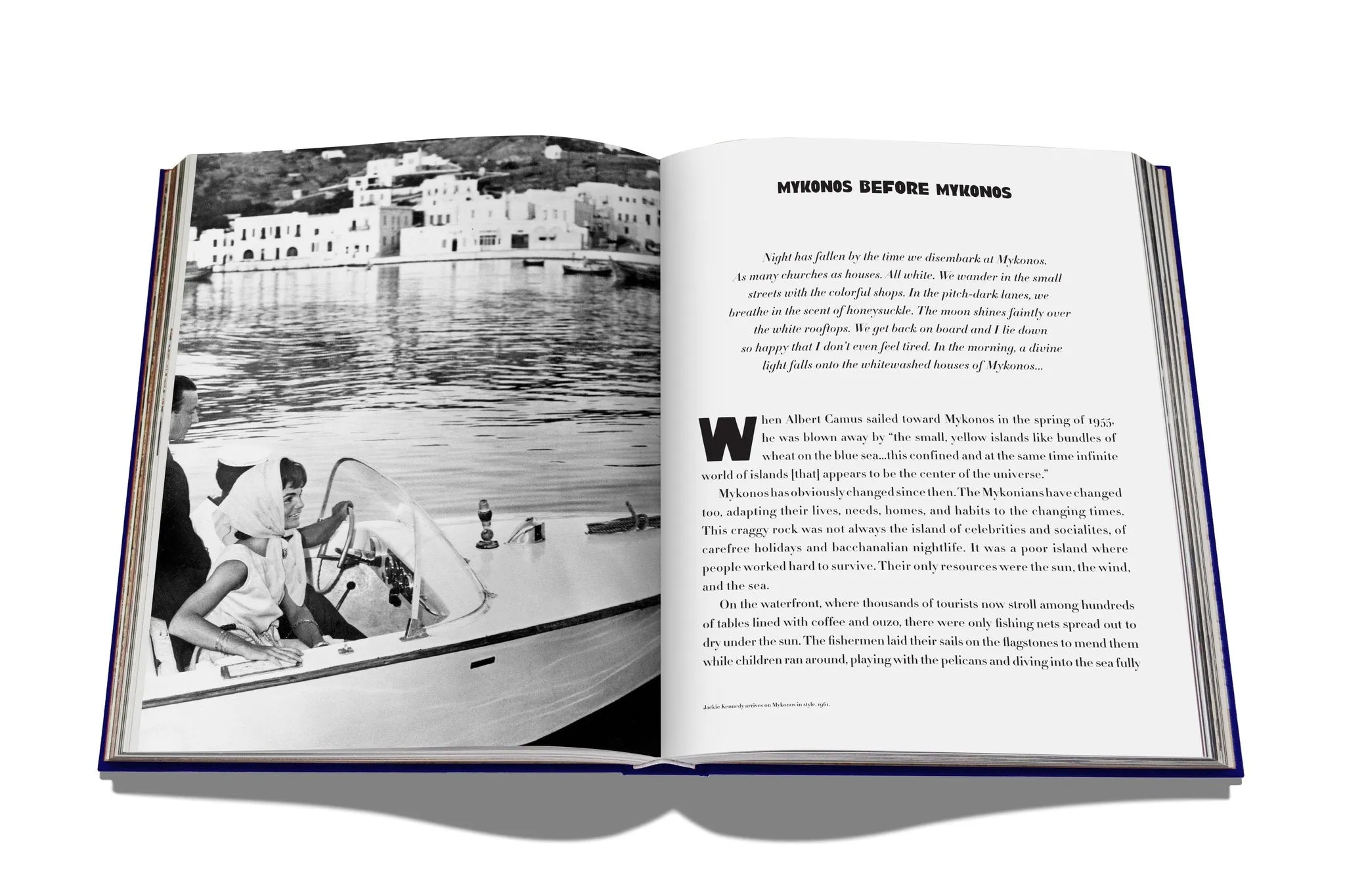 ASSOULINE Mykonos Muse Hardcover Book by Lizy Manola