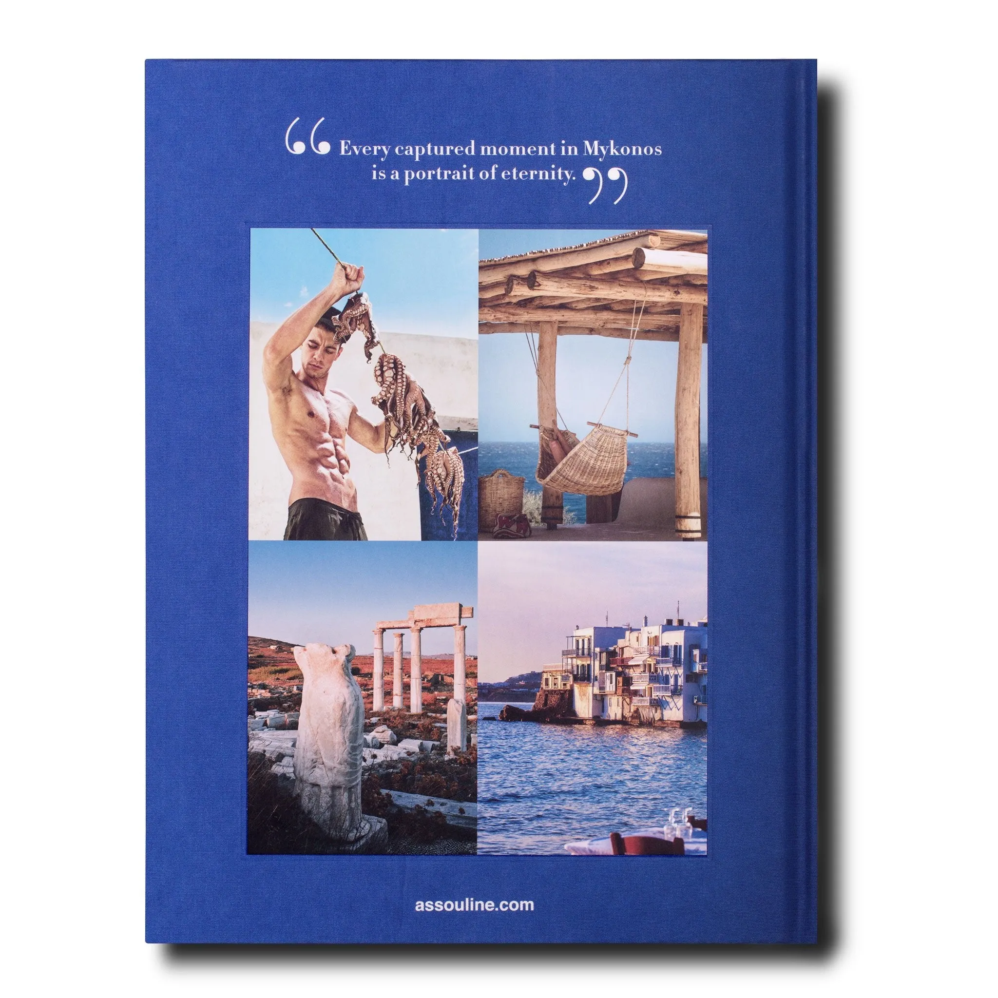 ASSOULINE Mykonos Muse Hardcover Book by Lizy Manola