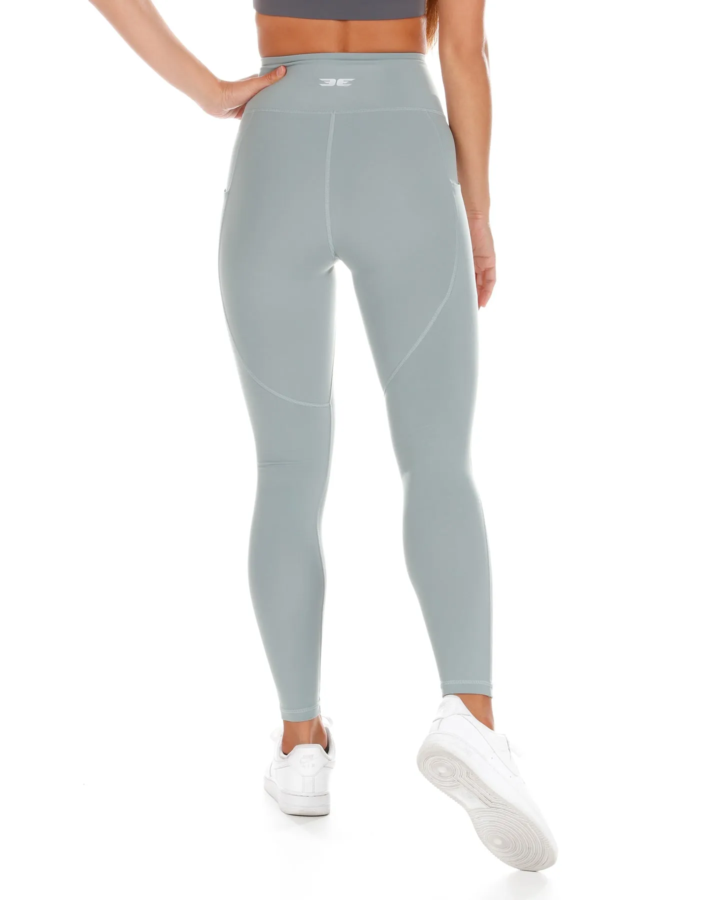 Aura Ascend Leggings - Pale Sage