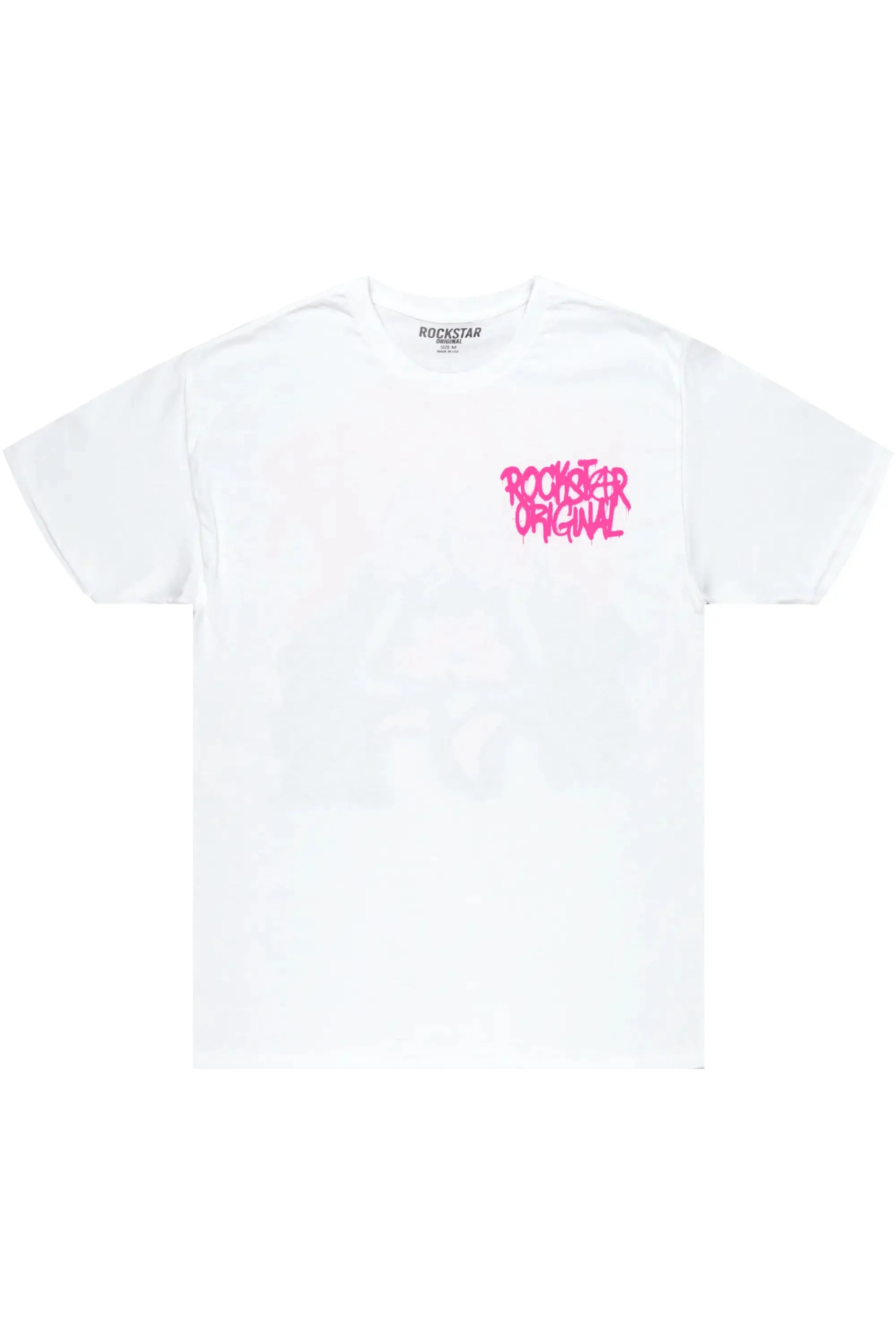 Badbich White Graphic T-Shirt