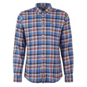 Barbour Holystone Tailored Shirt Blue Marl