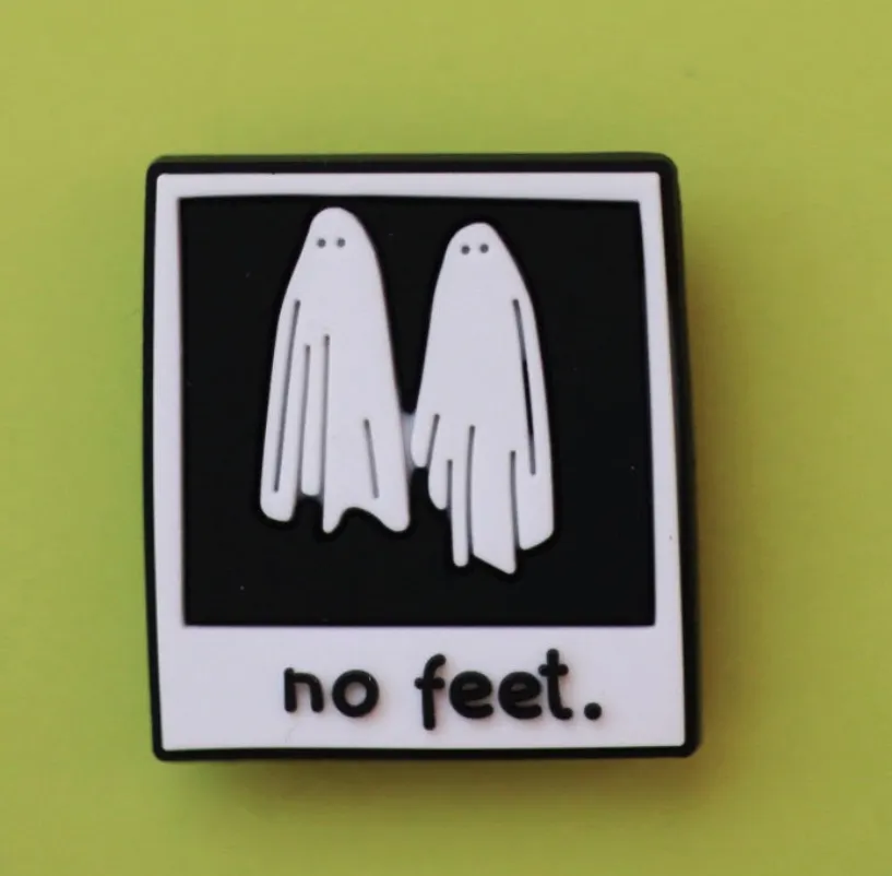 Beetle Ghost Guy Shoe Charm - No Feet Poloroid