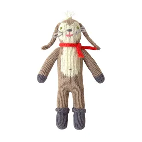 Blabla Knit Doll, Pierre the Bunny - Rattle