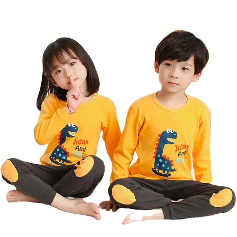 Boys And Girl Cartoon Pajama 2 Pcs Set