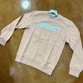 CARHARTT WIP COLLEGE SWEATSHIRT (PEACH)