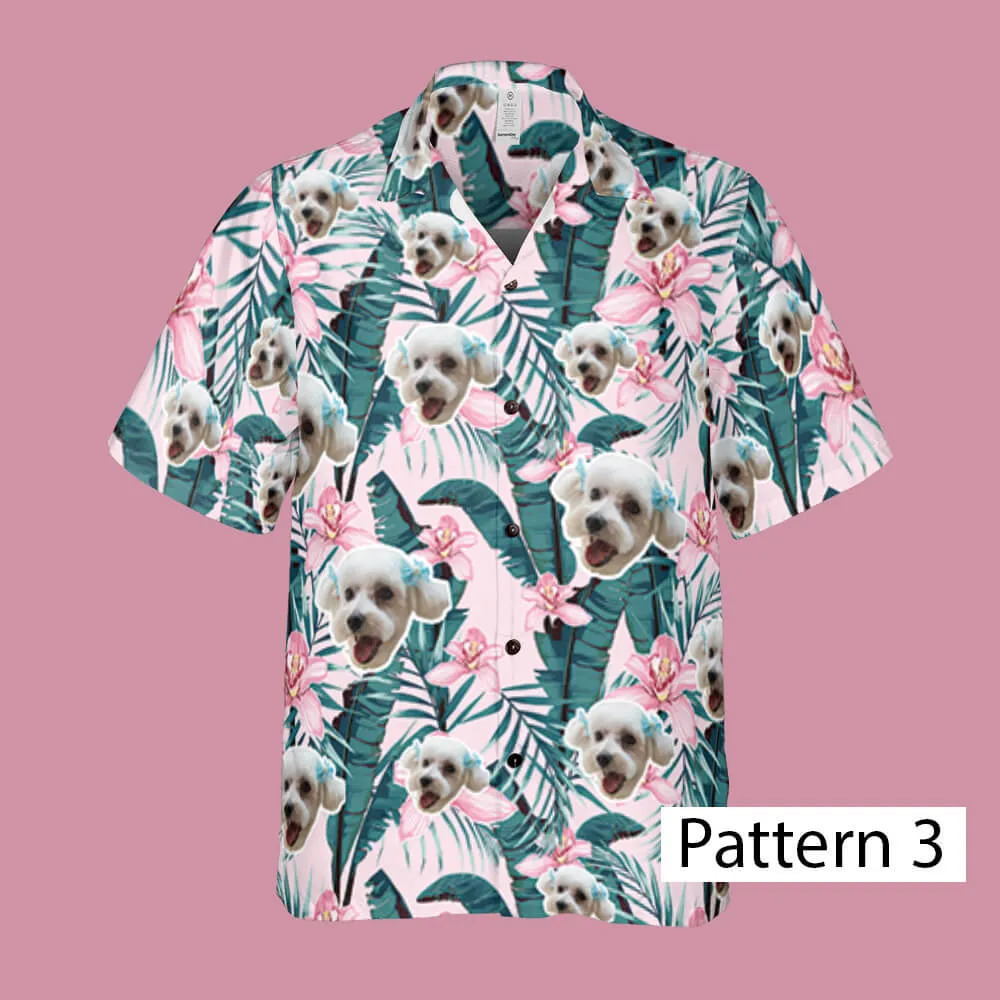 Custom Faces Regular Fit Hawaiian Shirt