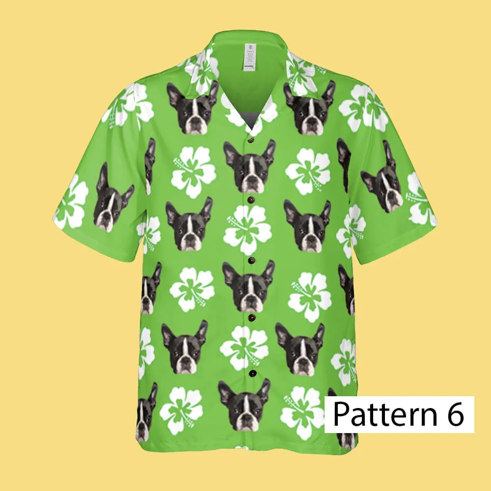 Custom Faces Regular Fit Hawaiian Shirt