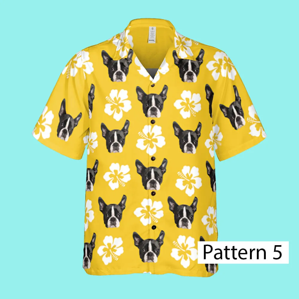 Custom Faces Regular Fit Hawaiian Shirt