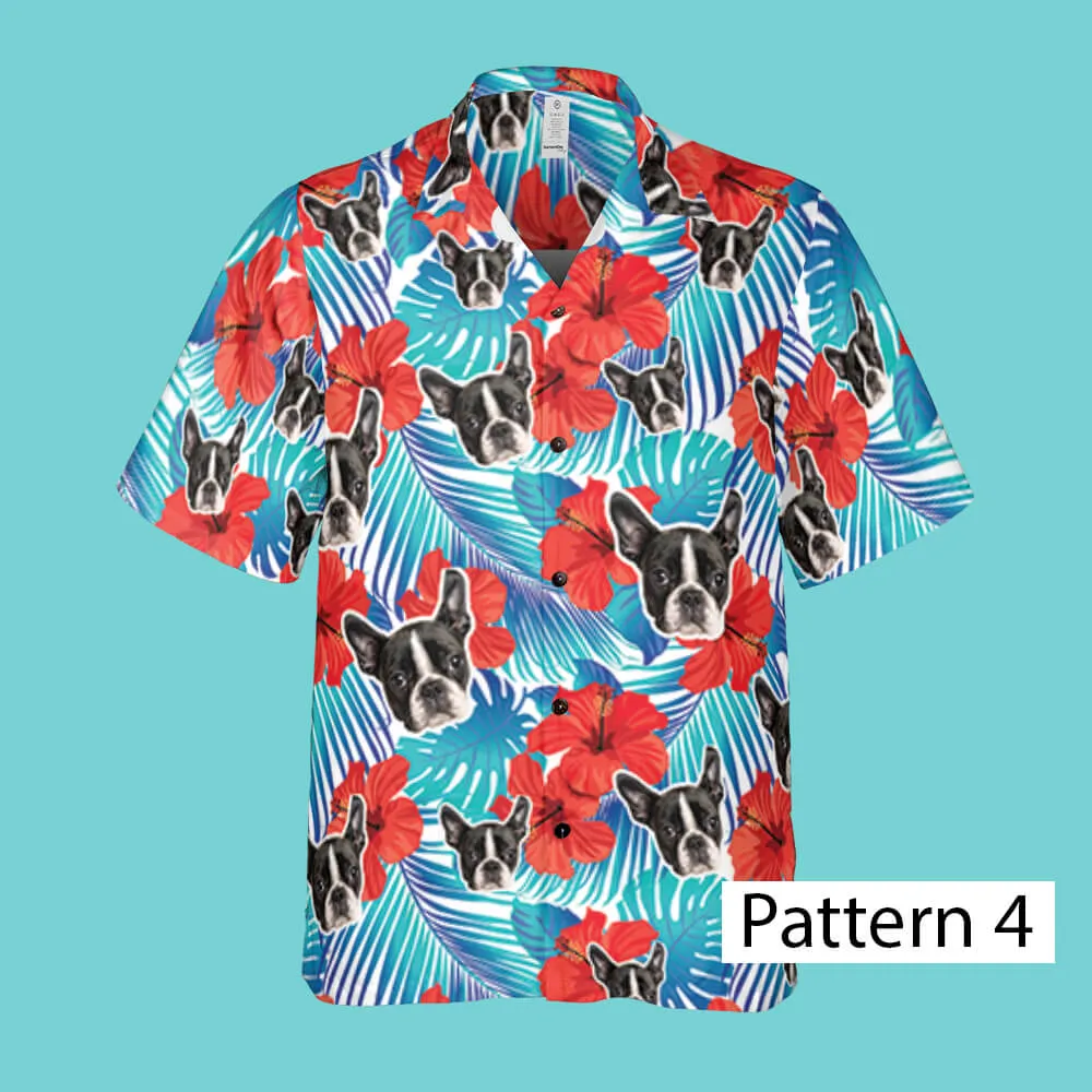 Custom Faces Regular Fit Hawaiian Shirt