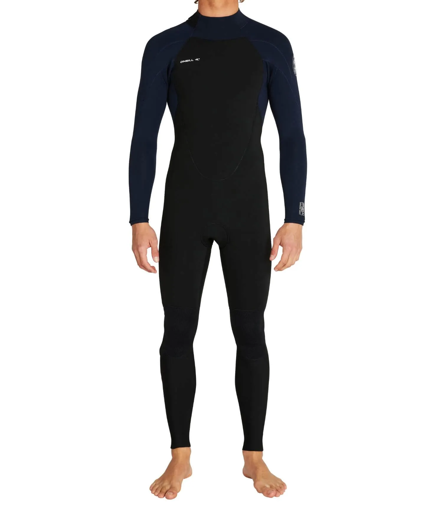 Defender 3/2mm Steamer Back Zip Wetsuit - Abyss