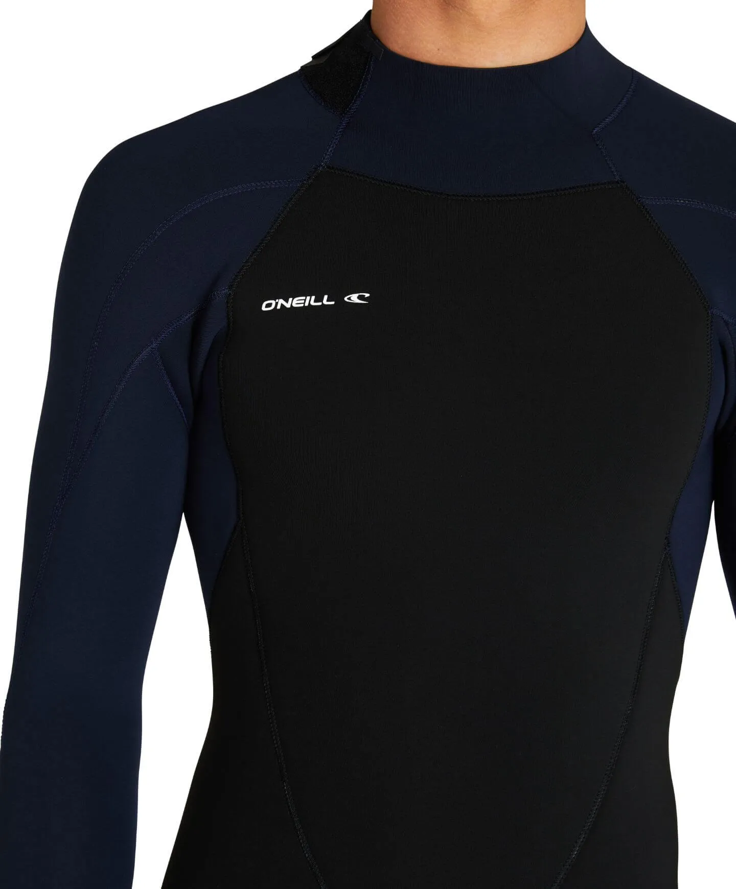 Defender 3/2mm Steamer Back Zip Wetsuit - Abyss