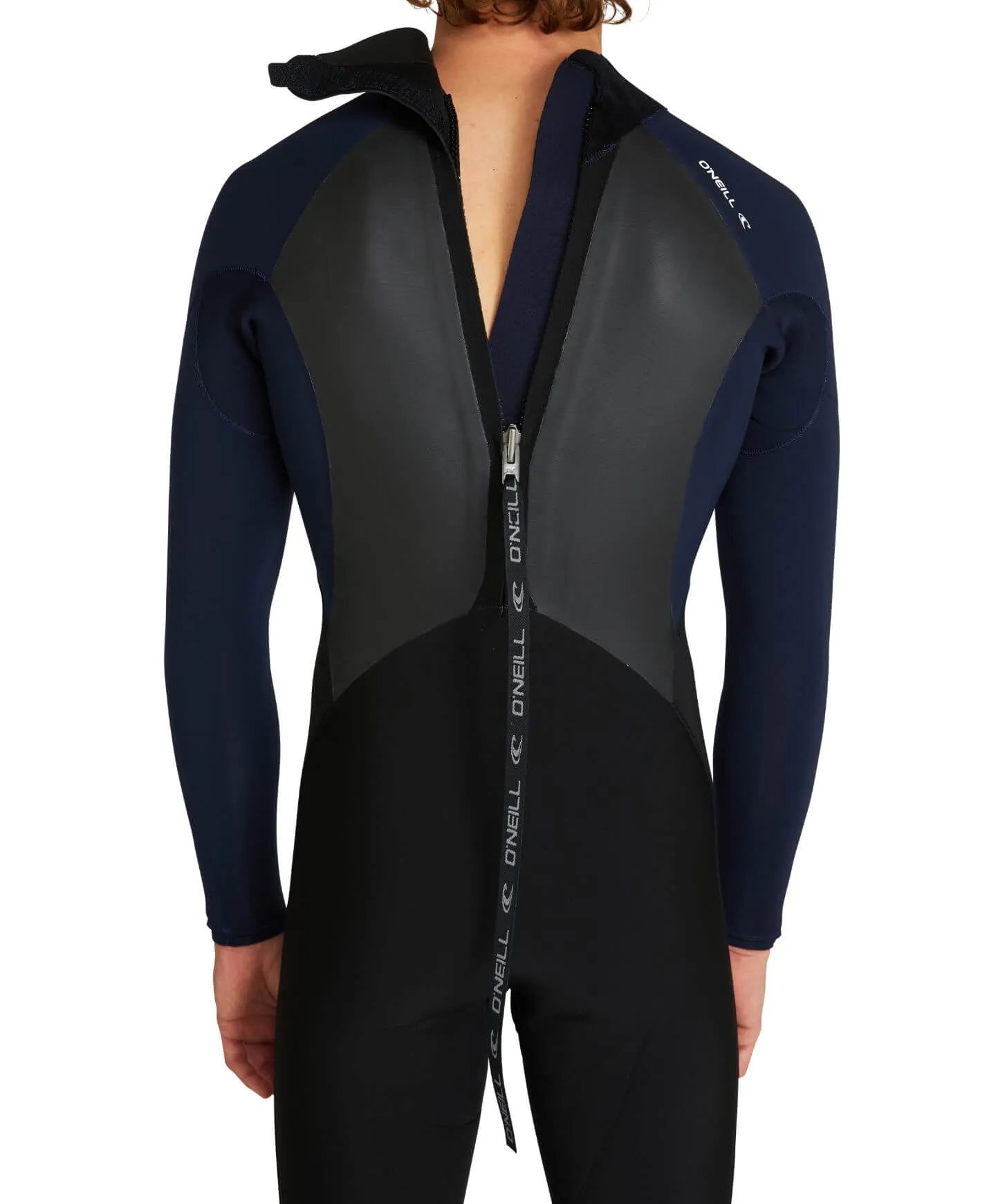 Defender 3/2mm Steamer Back Zip Wetsuit - Abyss