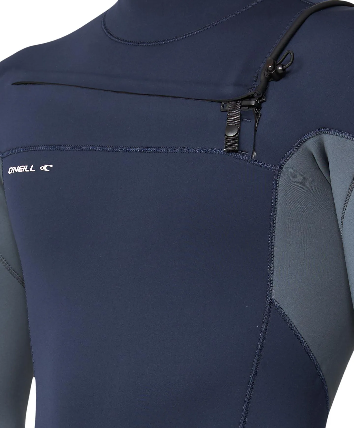 Defender 3/2mm Steamer Chest Zip Wetsuit - Navy