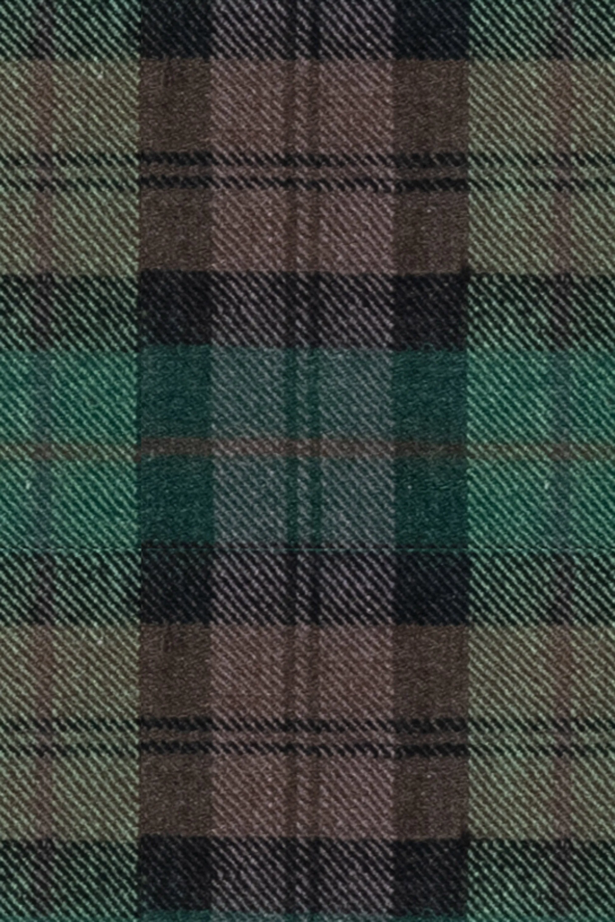 Fabric by the Yard, Plaid, Brownwatch, Pinewoods, 108