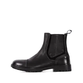 FORGE BLACK HEAVY CHELSEA BOOT