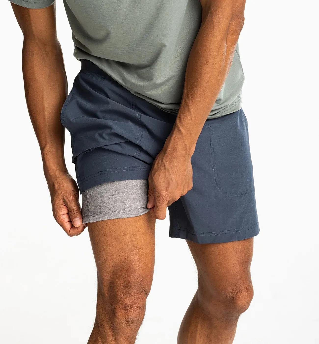 Free Fly 5.5" Bamboo-Lined Active Breeze Short - Men's