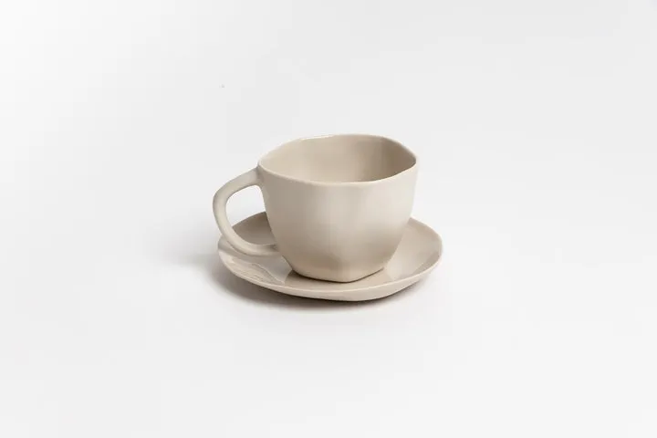 Haan Mug & Saucer Set Cashmere