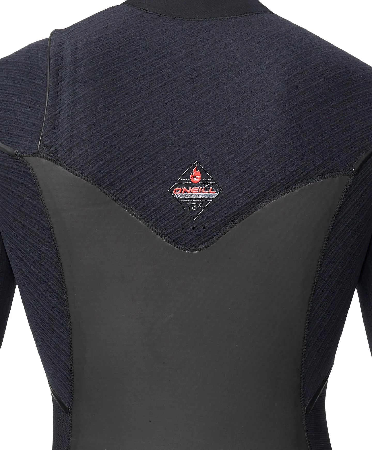 HyperFire X 4/3mm Steamer Chest Zip Wetsuit - Black