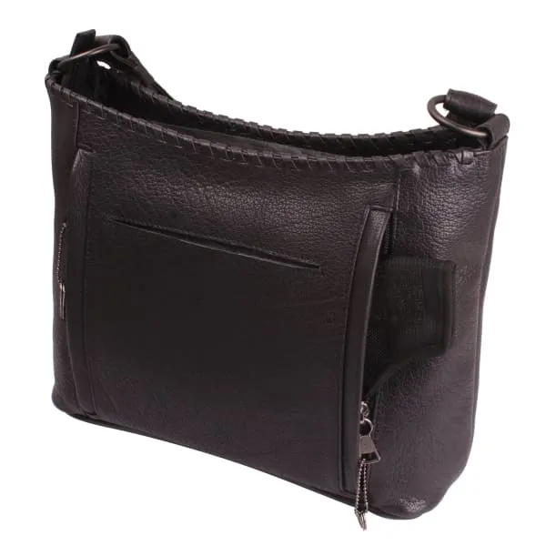 Juliana Leather Concealed Carry Shoulder Purse