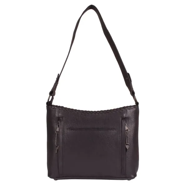 Juliana Leather Concealed Carry Shoulder Purse