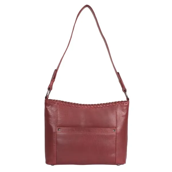 Juliana Leather Concealed Carry Shoulder Purse