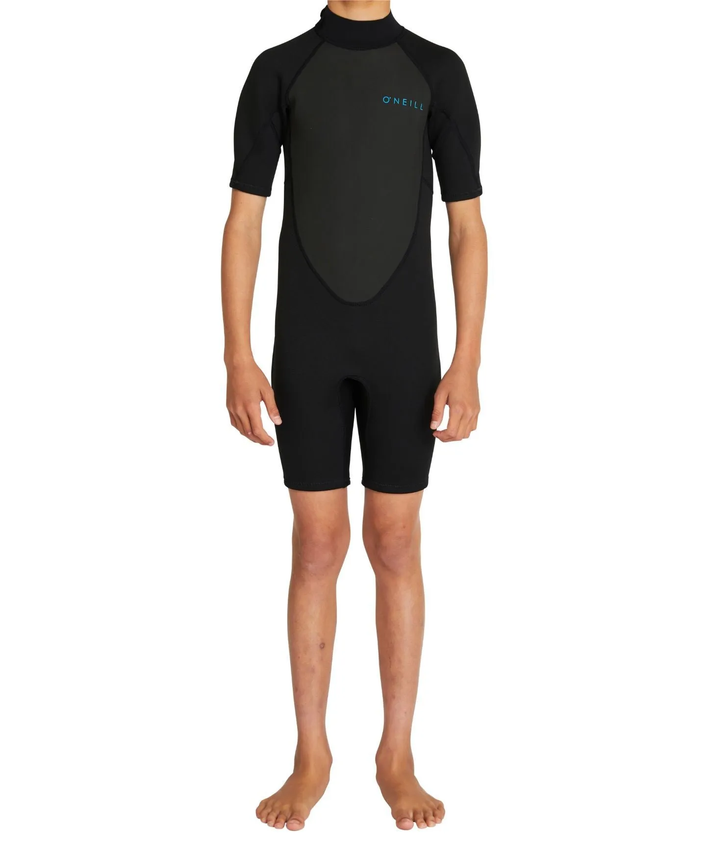 Kid's Factor Short Sleeve Spring Suit 2mm Wetsuit - Black