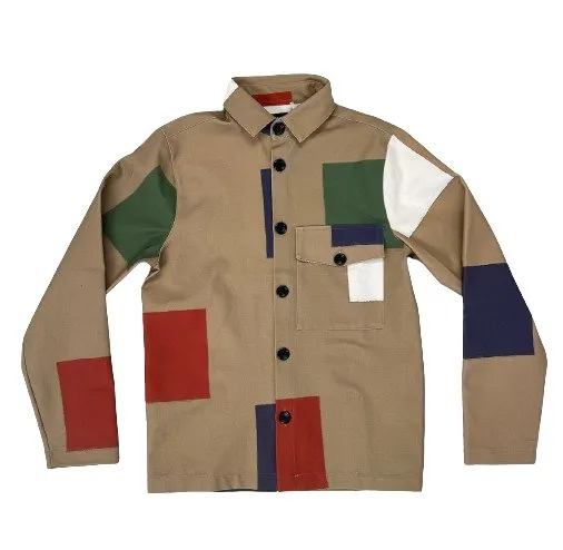 KLAUS SAMSE Overshirt made in Denmark Sand