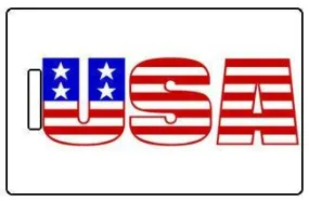 Luggage Pros "USA" Luggage Tag