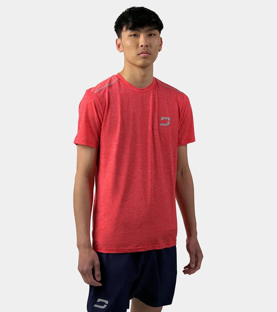 MEN'S FLEK STRETCH SPORTS T-SHIRT - RED