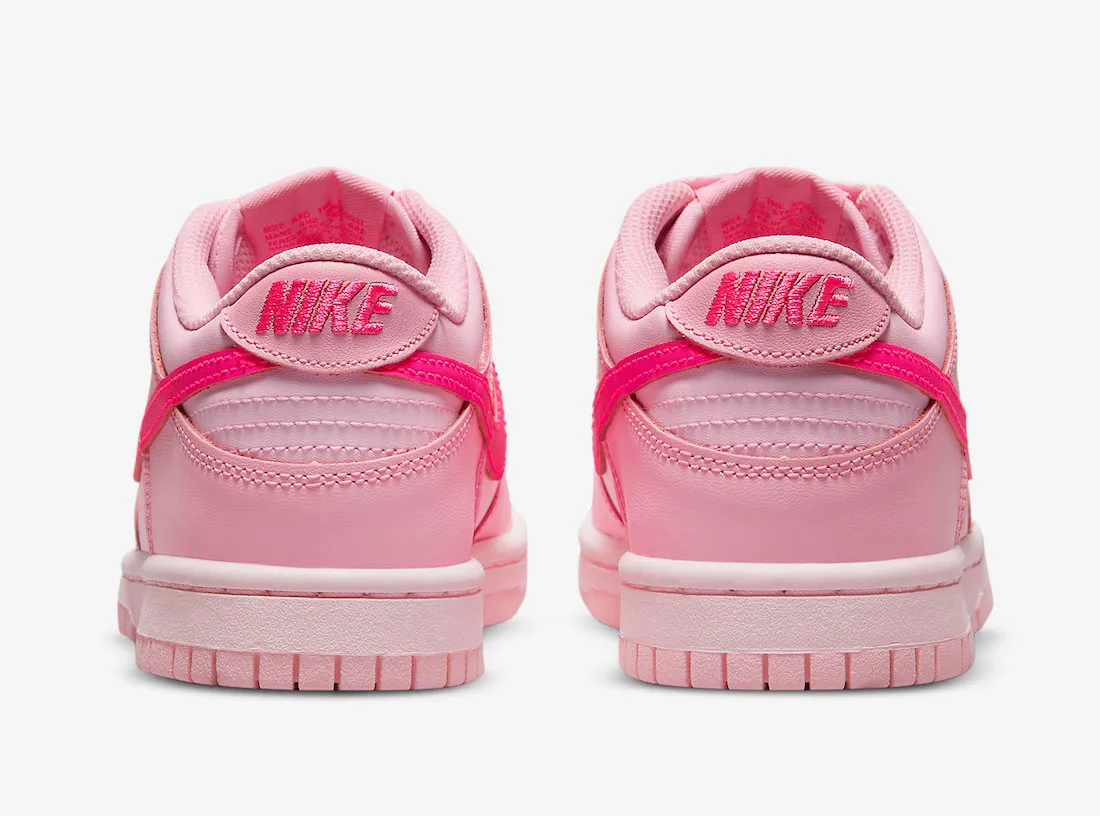 Nike Kid's Dunk Low GS Shoes - Triple Pink