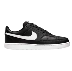 Nike Men's Court Vision Low Next Nature Shoes - Black / White