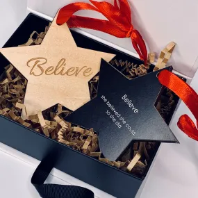 Ornament | Believe - She believed she could...