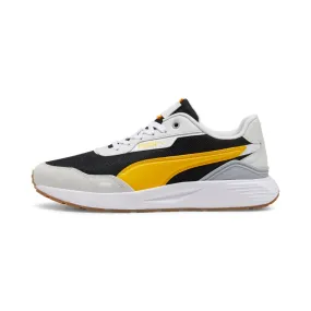 Puma Men's Softride Runtamed Plus Shoes - Puma Black/Yellow/Feather Gray