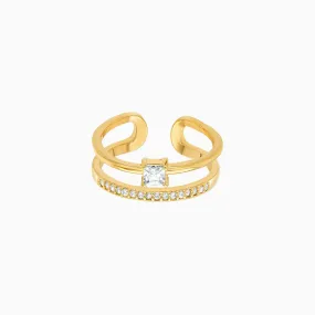 Saya Double Band Ring