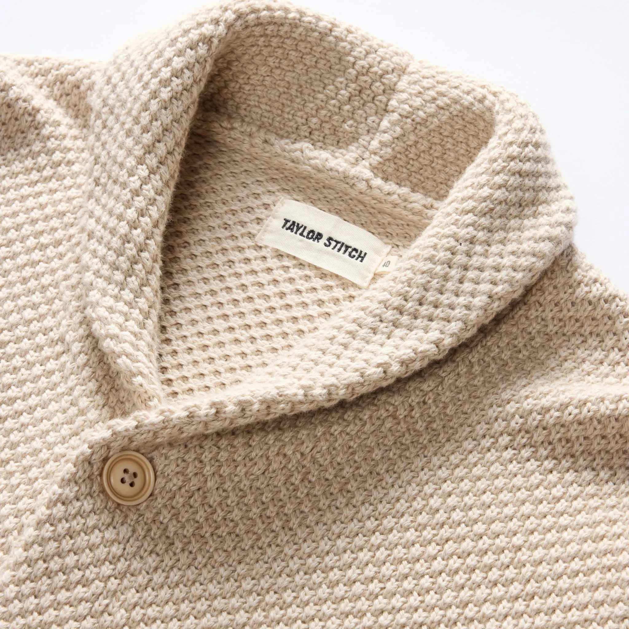 The Crawford Sweater in Marled Natural