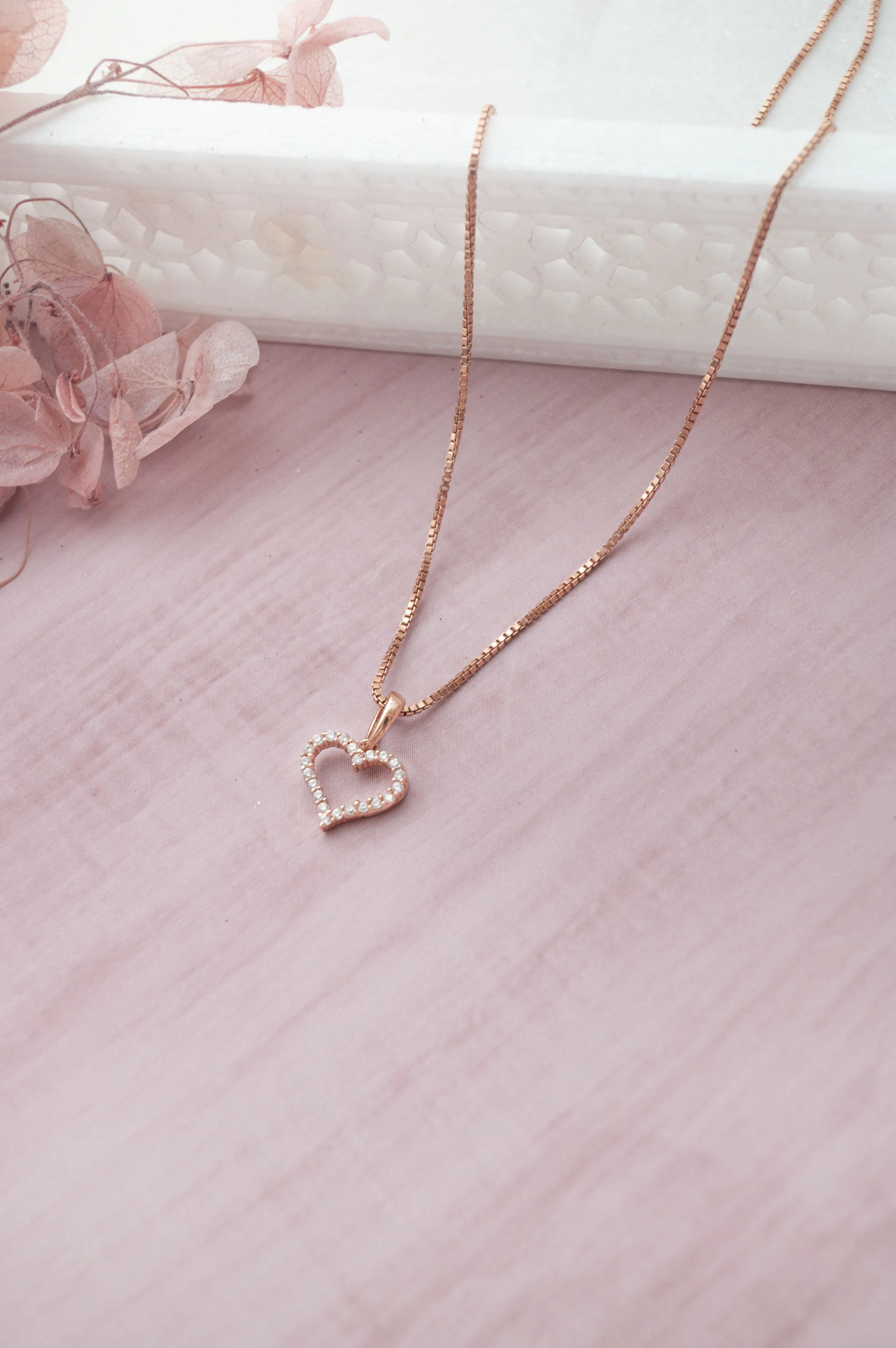 Tiny Heart Sterling Silver Pendant