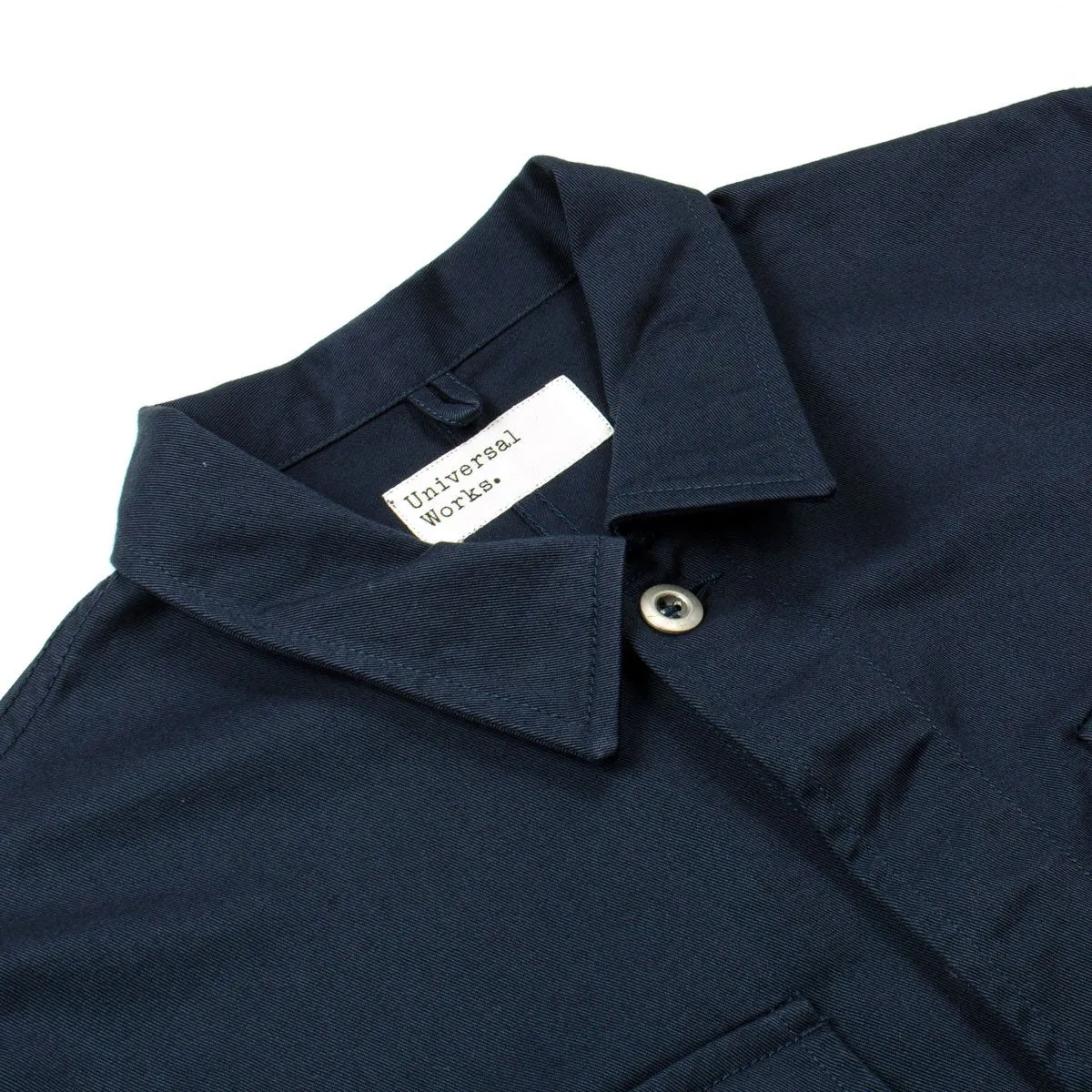 Universal Works - MW Chore Overshirt Twill - Navy