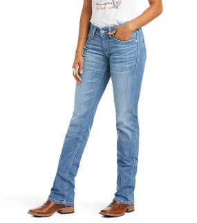 Women's Ariat R.E.A.L. Charlotte Straight Mid-Rise Jean