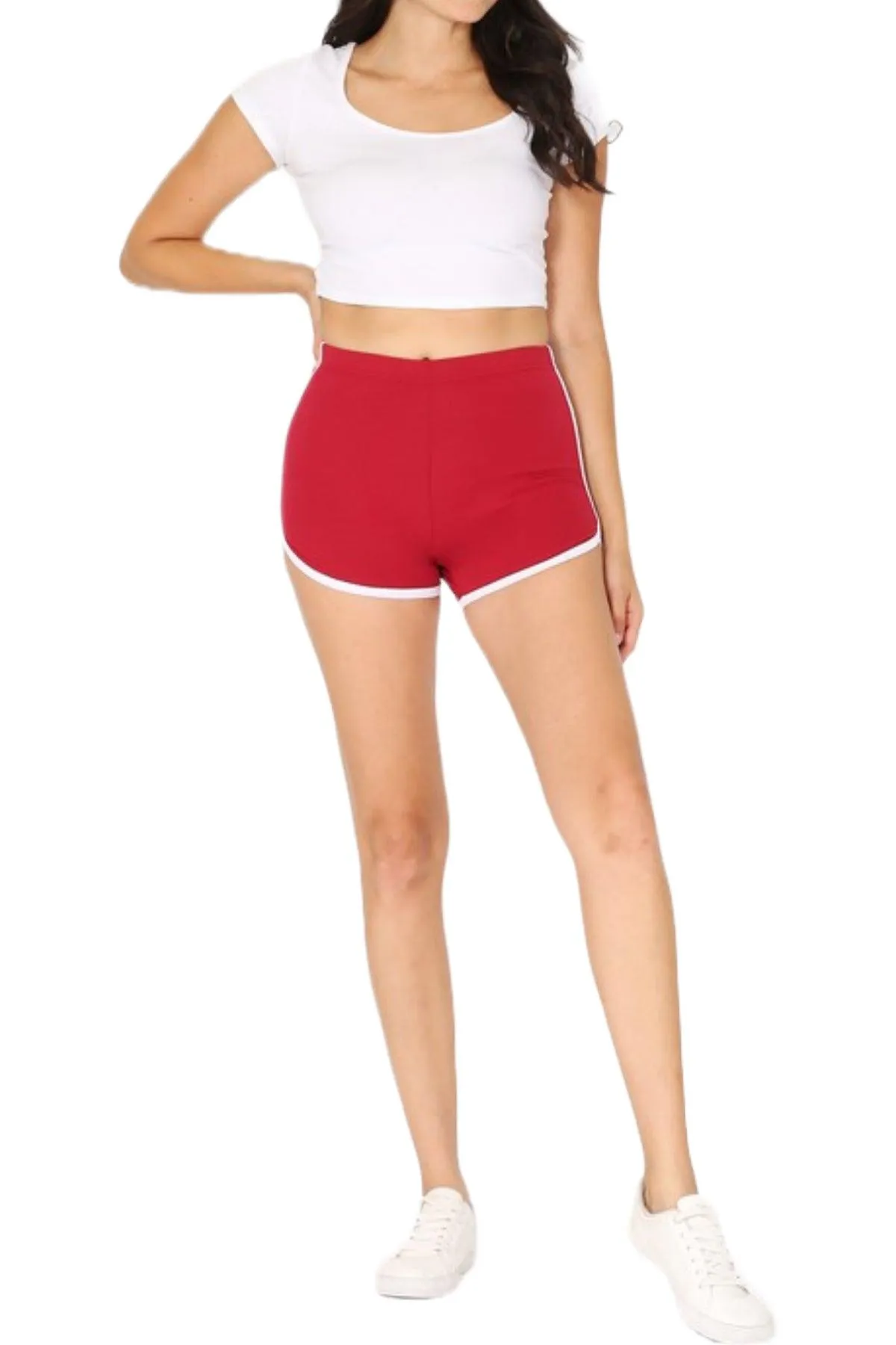 Women's High Waisted Dolphin Shorts