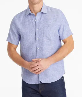 Wrinkle-Resistant Linen Short-Sleeve Cameron Shirt